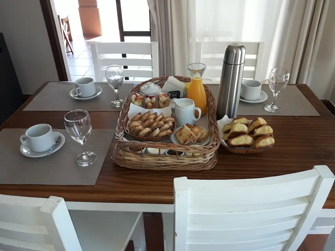 El desayuno para dos.